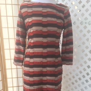 Sharagano Stripped Dress